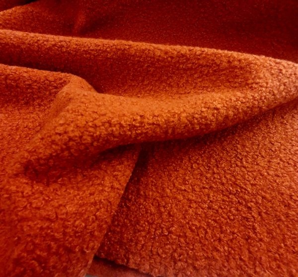 Polyester Knitted Looped Boucle 'Teddy Bear' - Image 4