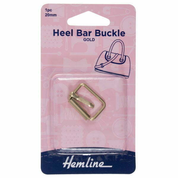 Heel Bar Buckle 20mm for Bag Making - Image 2