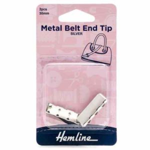 30mm Metal Belt-End Tips for Bag Making