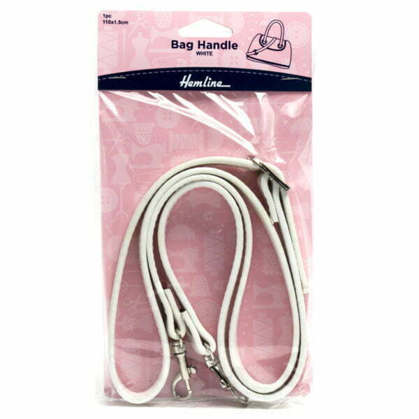 Soft, Faux Leather Bag strap handle, 110cm length