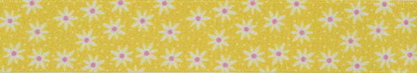 Daisy Chain printed ribbon 25mm width - Image 5