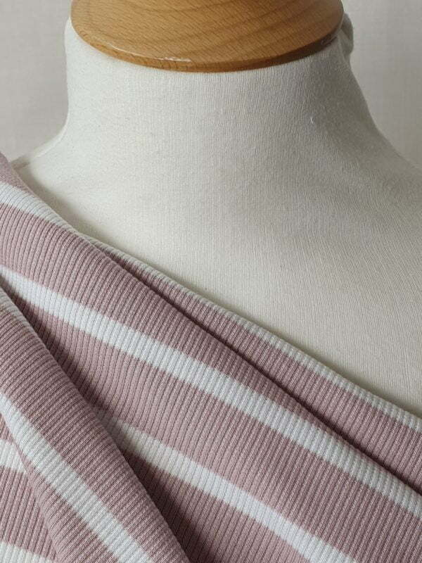 'Bretton' striped stretch Ribbed Jersey - Image 2