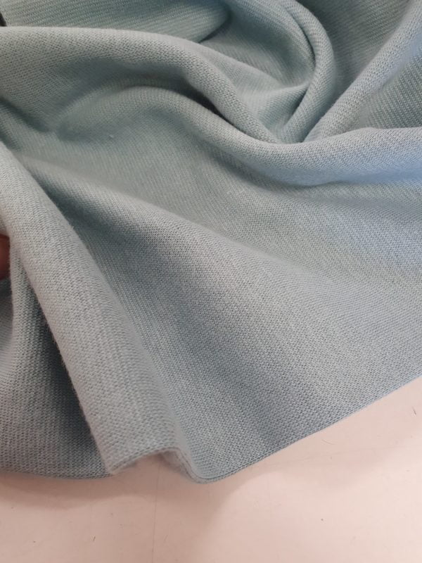 Organic Printed Cotton Stretch Jerseys with matching Ribbing - Image 4