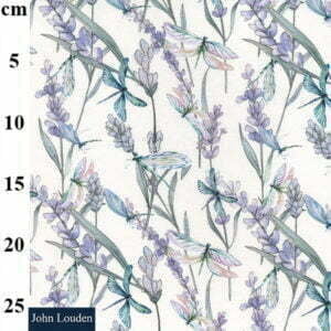 Organic Printed Cotton Stretch Jerseys with matching Ribbing