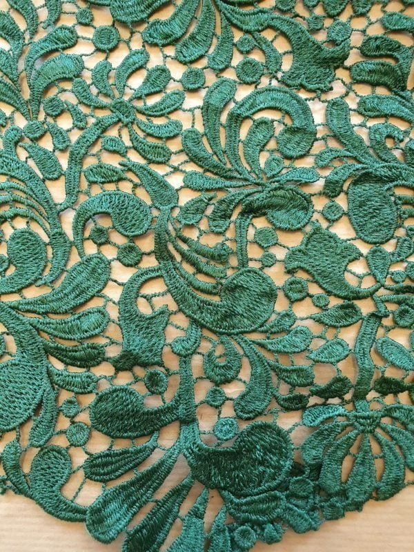 Polyester guipure lace for Bridal and Eveningwear