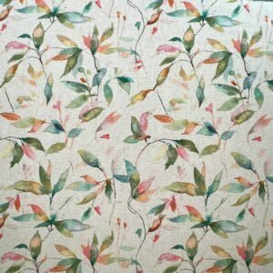 Lago 90% Recycled Cotton 10% Organic Linen Digitally Printed Fabric - OGL025, OGL028