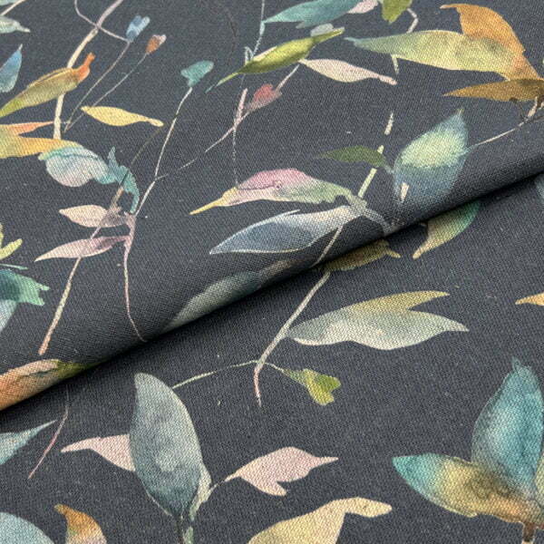 Lago 90% Recycled Cotton 10% Organic Linen Digitally Printed Fabric - OGL025, OGL028 - Image 4