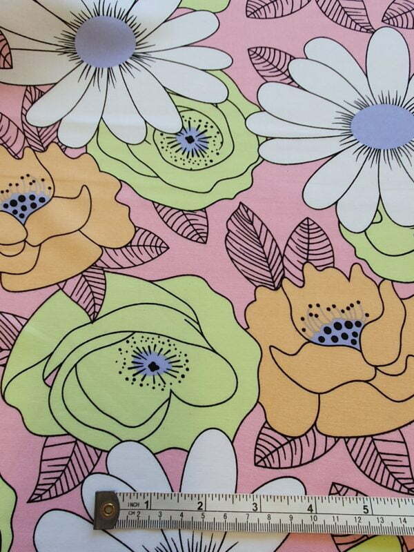 'Sofia' by Carrington, Super Soft Viscose Printed Challis - Image 2