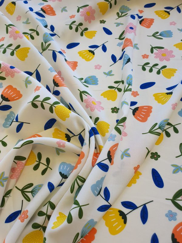 'Sofia' by Carrington, Super Soft Viscose Printed Challis - Image 3