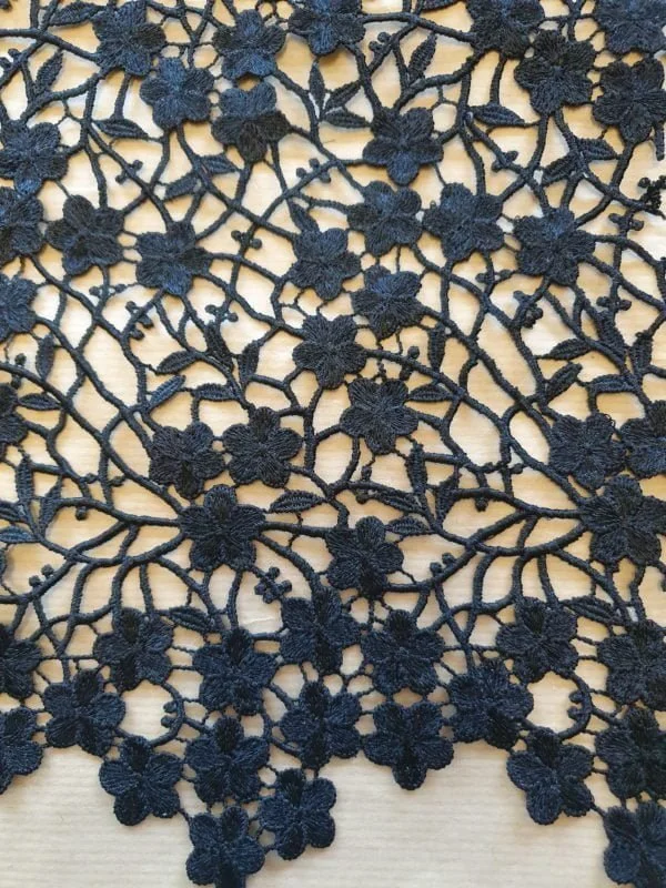 Polyester guipure lace for Bridal and Eveningwear - Image 3