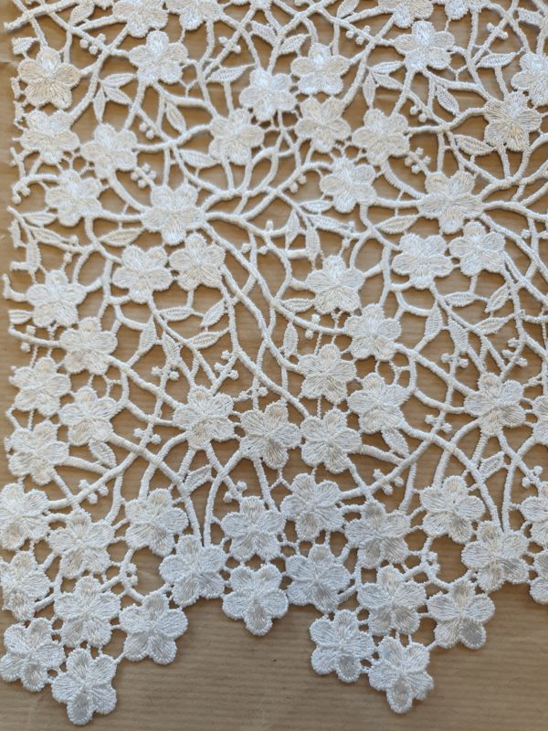 Polyester guipure lace for Bridal and Eveningwear - Image 2