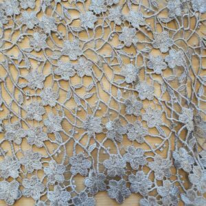 Polyester guipure lace for Bridal and Eveningwear