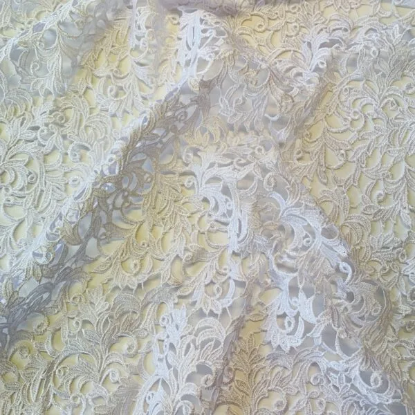 Polyester guipure lace for Bridal and Eveningwear - Image 5