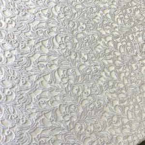 Polyester guipure lace for Bridal and Eveningwear