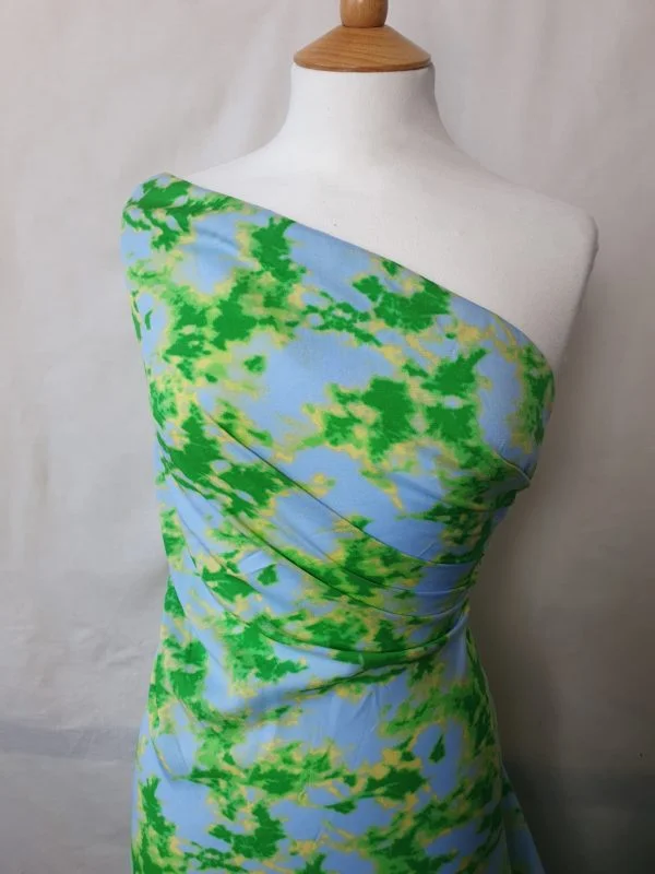 Superior weave Viscose Challis in abstract designs - Image 6