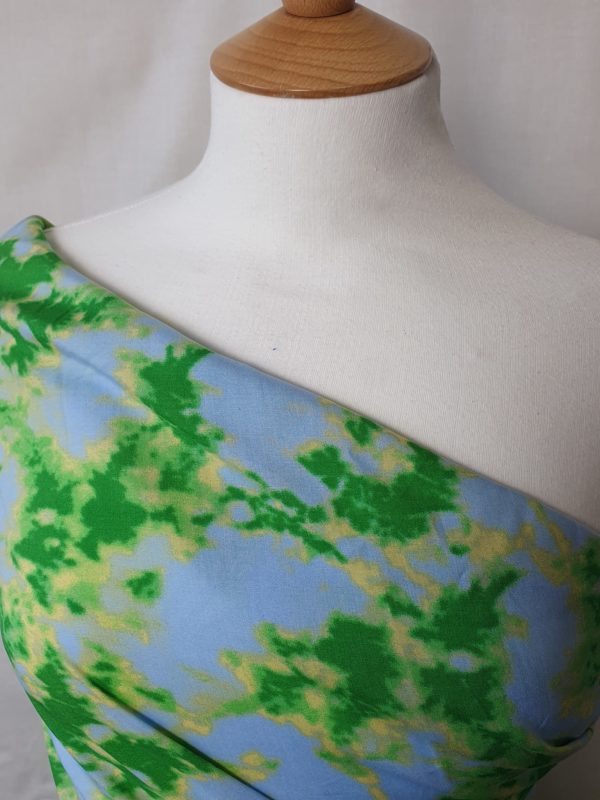 Superior weave Viscose Challis in abstract designs - Image 8