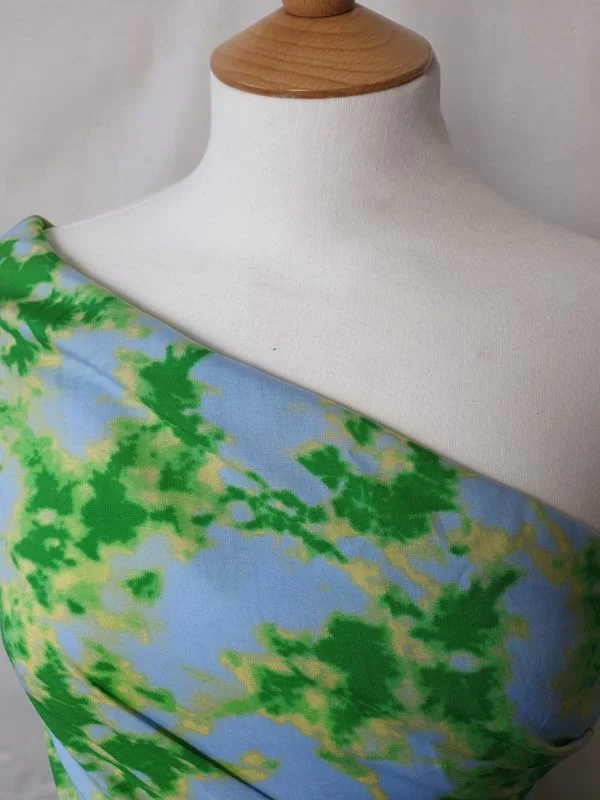 Superior weave Viscose Challis in abstract designs - Image 8