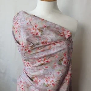 Superior weave Viscose Challis in abstract designs