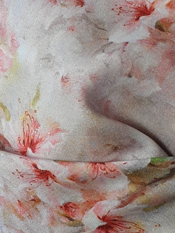 Superior weave Viscose Challis in abstract designs - Image 3