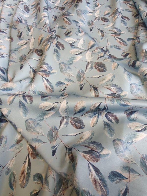 Polyester Charmeuse Stretch Digital Floral Print - Image 4