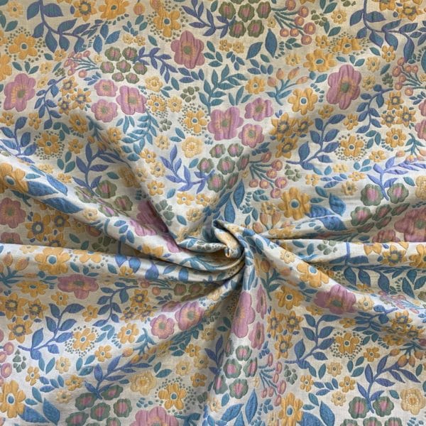 Textured Floral Jacquard Brocade - Image 3