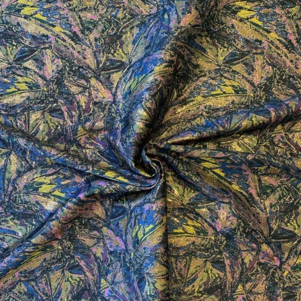 Metallic Lurex Abstract Woven Jacquards - Image 3