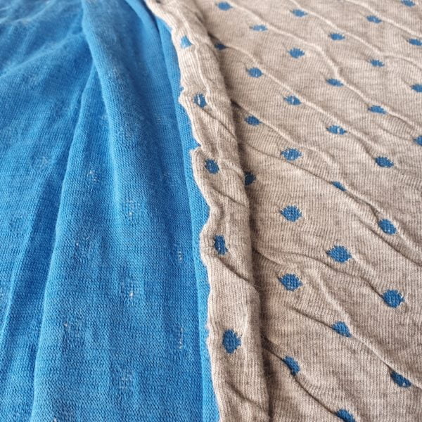 Stretch Woven Jacquard Spotted Jersey - Image 6