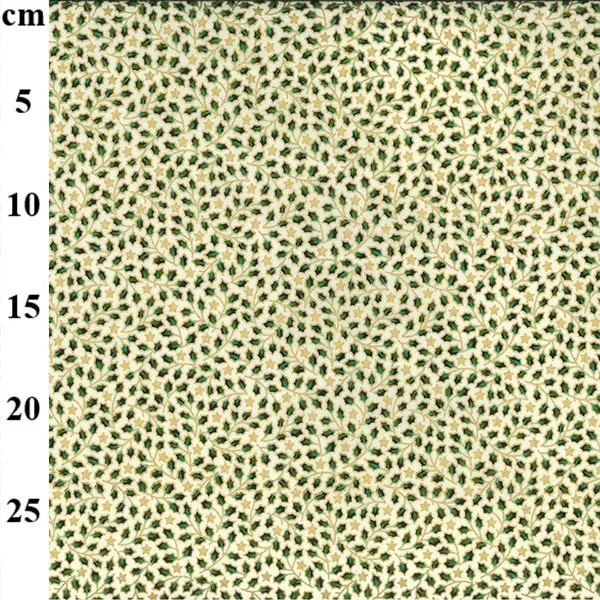 Small Holly Berry Christmas Lifestyle Cotton, sold per 1/2mtr - Image 4