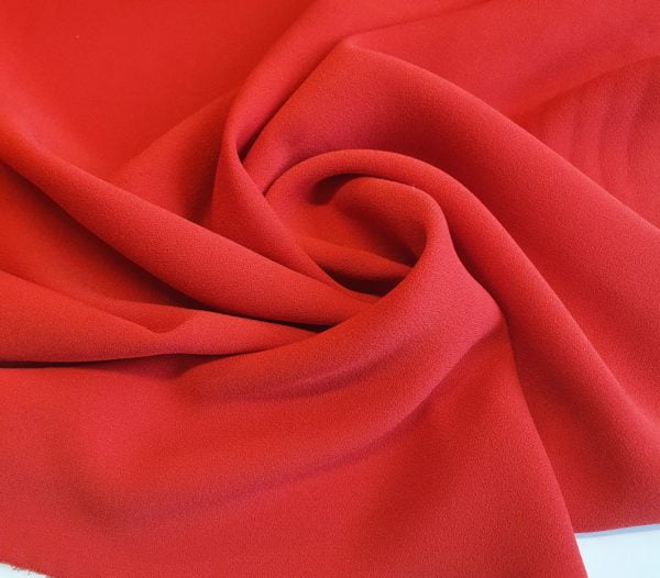 Polyester Peached Marocaine Crepe