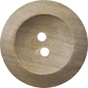 Plain Wooden Style 2 hole Button