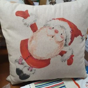 Crafty Linen panel Christmas Cushion Kits - SALE