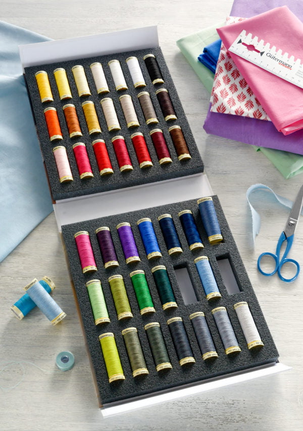 Sewing Thread Album: Sew-All Multipurpose: 42 threads x 100m: Assorted shades.