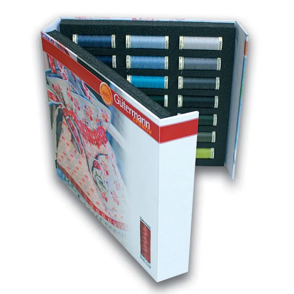Sewing Thread Album: Sew-All Multipurpose: 42 threads x 100m: Assorted shades. - Image 3