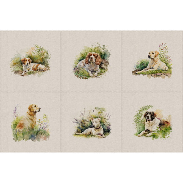 Crafty Linen panels Animal Characters - Image 6