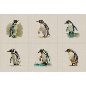 Crafty Linen panels Animal Characters