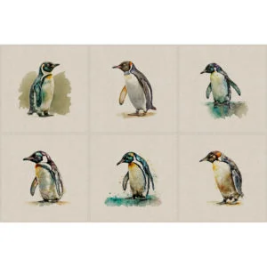 Crafty Linen panels Animal Characters