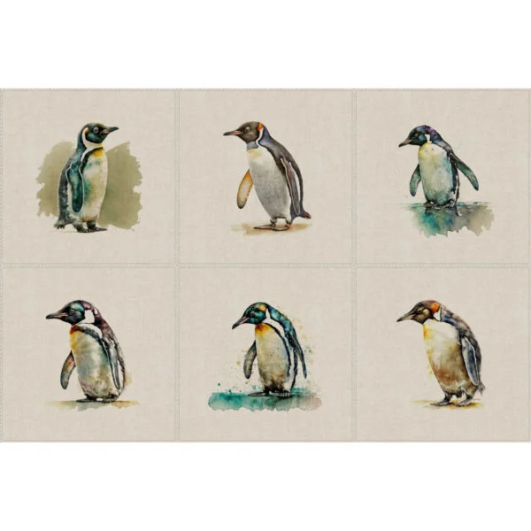 Crafty Linen panels Animal Characters - Image 4