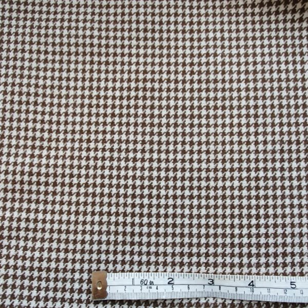 Dogstooth Polyester Worsted Wool Checks - Image 4