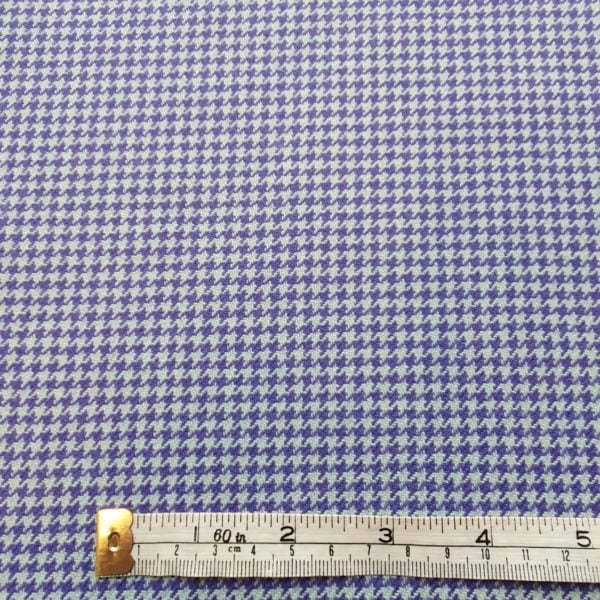 Dogstooth Polyester Worsted Wool Checks - Image 8