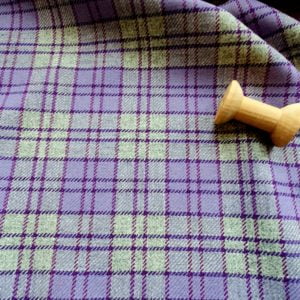 Dogstooth Polyester Worsted Wool Checks