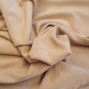 Pure New Wool Camel Stretch Jersey