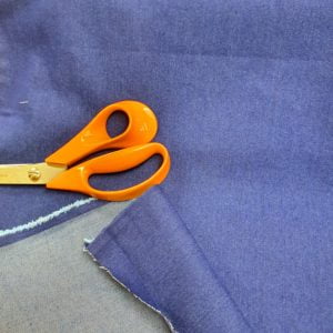 Stretch Denim Soft Jeans in Sapphire Blue