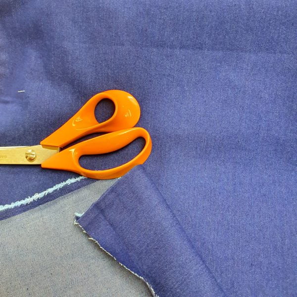 Stretch Denim Soft Jeans in Sapphire Blue