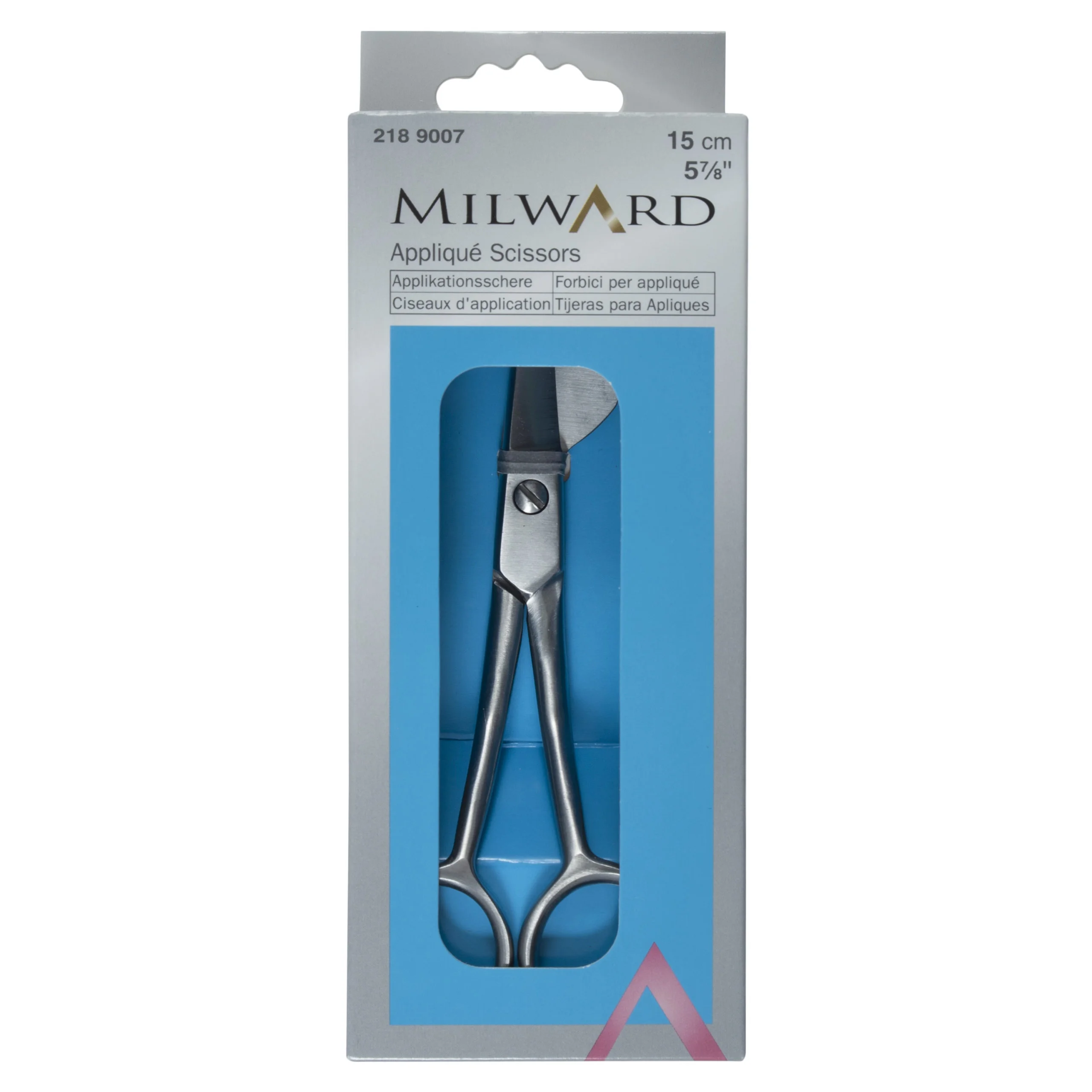 Appliqué Full Steel Scissors by Milward- 6 inch-15cm - Image 2