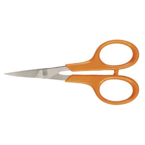 Classic Needlework Curved Embroidery Scissor: 10cm - 4in by Fiskars