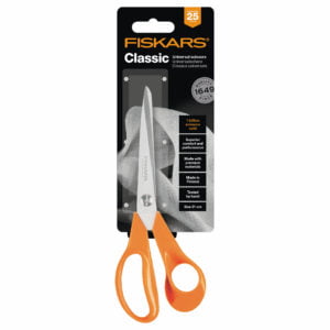 Classic Universal General Purpose Scissors: (RH): 21cm or 8.25in by Fiskars
