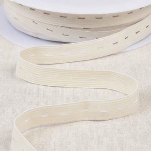 Buttonhole Elastic in colours