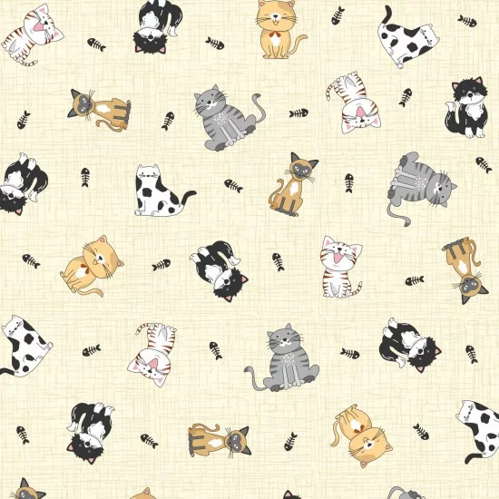 Canines and Felines Cotton by Nutex 81100, sold per 1/2mt - Image 2