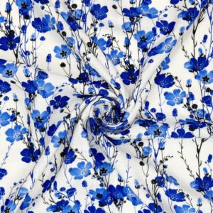 Fabulous Flax soft Linen Viscose prints 'Isla'