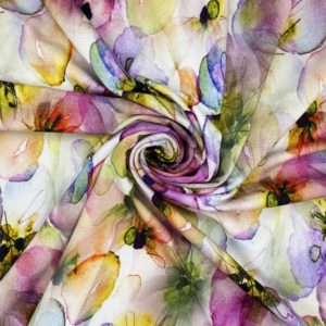 Viscose Spandex Digital Printed Stretch Jersey 'Catania'